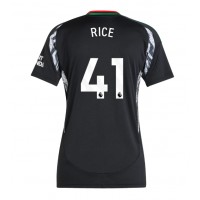 Camiseta Arsenal Declan Rice #41 Visitante Equipación para mujer 2024-25 manga corta